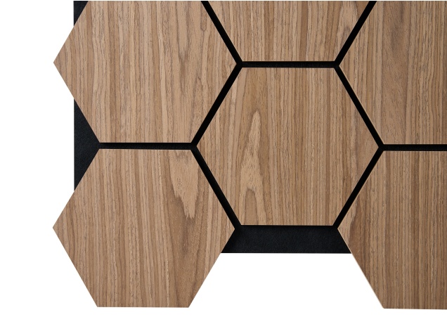 fuse-acoustic-wooden-hexagon-wall-panel-in-walnut-effect