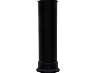 Adam Straight Decorative Stove Pipe in Black
