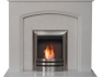 acantha-vienna-perola-marble-fireplace-with-downlights-vela-bio-ethanol-fire-in-brushed-steel-54-inch
