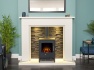 acantha-miramar-white-marble-stove-fireplace-with-downlights-bergen-electric-stove-in-charcoal-grey-54-inch
