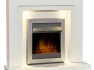 acantha-dallas-white-marble-fireplace-with-downlights-vancouver-electric-fire-in-brushed-steel-42-inch