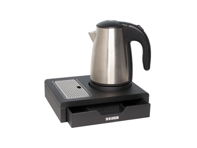 corby-kensington-drawer-welcome-tray-in-black-with-0.6l-kettle-in-brushed-steel-uk-plug