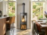 oko-s7-bio-ethanol-panoramic-stove-with-log-storage-in-charcoal-grey-tall-angled-metal-stove-pipe