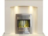 acantha-tuscon-sahara-beige-marble-fireplace-with-downlights-helios-electric-fire-in-brushed-steel-48-inch