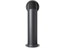 oko-tall-angled-decorative-metal-stove-pipe-in-charcoal-grey