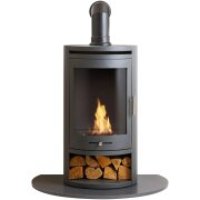 oko-s5-bio-ethanol-cylinder-stove-with-angled-metal-stove-pipe-truncated-hearth