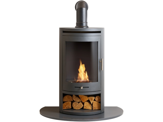 oko-s5-bio-ethanol-cylinder-stove-with-angled-stove-pipe-truncated-hearth