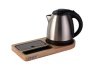 corby-buckingham-compact-welcome-tray-in-light-wood-with-1l-kettle-in-polished-steel-uk-plug