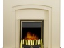 adam-falmouth-fireplace-in-cream-with-downlights-elan-electric-fire-in-brass-48-inch