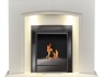 acantha-granada-white-marble-fireplace-with-downlights-argo-bio-ethanol-fire-in-black-nickel-48-inch