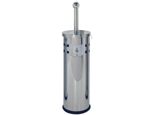stainless steel toilet brush and holder