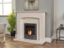 acantha-tuscon-sahara-beige-marble-fireplace-with-downlights-colorado-bio-ethanol-fire-in-brushed-steel-48-inch