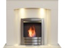 acantha-tuscon-sahara-beige-marble-fireplace-with-downlights-colorado-bio-ethanol-fire-in-brushed-steel-48-inch