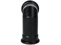 Adam Angled Decorative Stove Pipe in Black