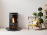 oko-s5-bio-ethanol-cylinder-stove-with-log-storage-in-charcoal-grey