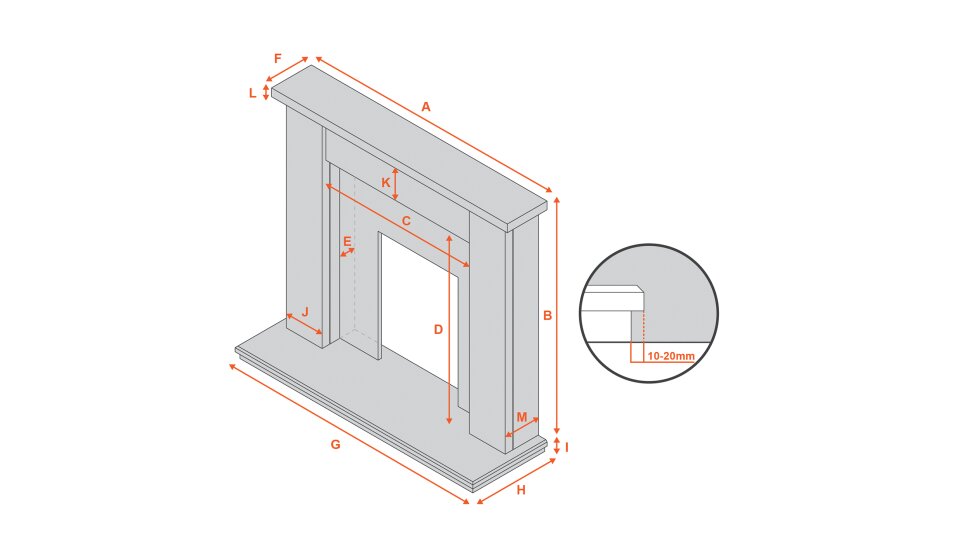 adam-chilton-fireplace-suite-in-oak-with-helios-electric-fire-in-brushed-steel-39-inch Diagram