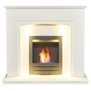 sarande-white-marble-fireplace-with-downlights-colorado-bio-ethanol-fire-in-black-48-inch
