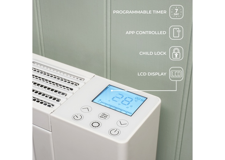 Storage Heaters Ceramic Electric Radiator Adam Sola Ceramic-IQ