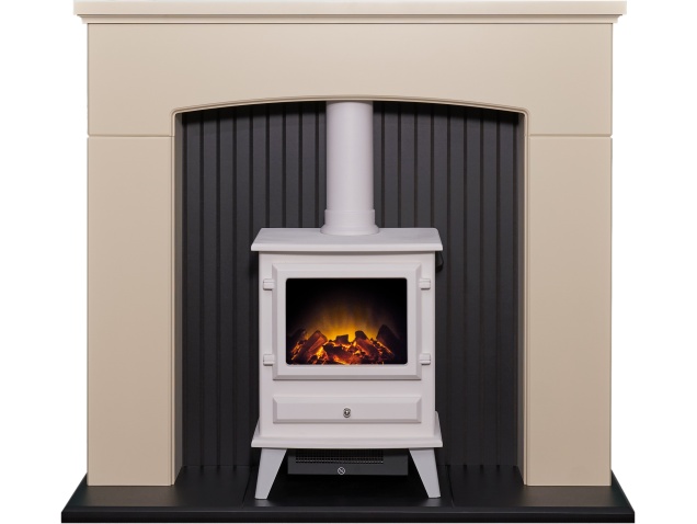 adam-derwent-stove-fireplace-in-cream-black-with-hudson-electric-stove-in-white-48-inch