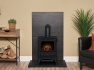 acantha-tile-hearth-set-in-bronze-venetian-plaster-effect-with-hudson-stove-angled-pipe