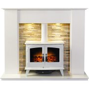 acantha-auckland-white-marble-stove-fireplace-with-downlights-woodhouse-electric-stove-in-white-54-inch