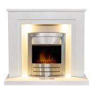 acantha-dallas-white-marble-fireplace-with-downlights-colorado-electric-fire-in-brushed-steel-42-inch