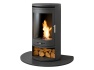 oko-s5-bio-ethanol-cylinder-stove-with-log-storage-truncated-hearth-in-honed-black-granite