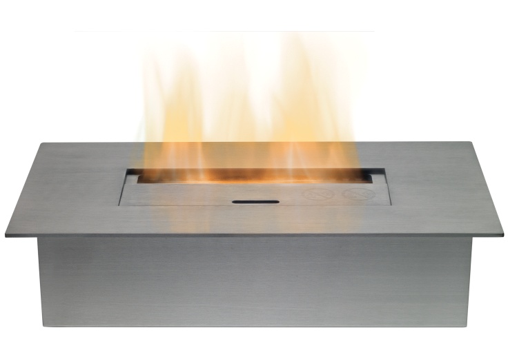 Small Bio Ethanol Burner in Stainless Steel, 1.5 Litre Capacity | Fireplace  World