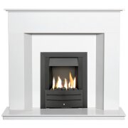 alora-crystal-white-marble-fireplace-with-downlights-hera-gas-fire-in-black-48-inch