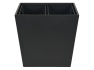 poubelle-de-tri-corby-highland-double-en-cuir-pu-noir