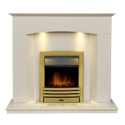 acantha-tuscon-sahara-beige-marble-fireplace-with-downlights-eclipse-electric-fire-in-brass-48-inch