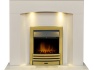 acantha-tuscon-sahara-beige-marble-fireplace-with-downlights-eclipse-electric-fire-in-brass-48-inch