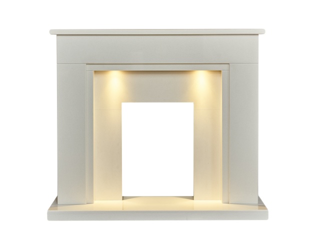 acantha-maine-white-marble-fireplace-with-downlights-48-inch