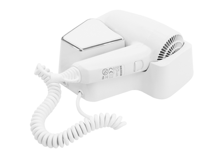 1200W Wall/Drawer Mounted Hair Dryer (Linton / RCY-67250) Without