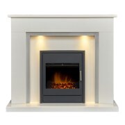 acantha-maine-white-marble-fireplace-with-downlights-alta-electric-inset-stove-in-black-48-inch