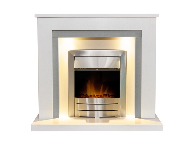 acantha-dallas-white-grey-marble-fireplace-with-downlights-colorado-electric-fire-in-brushed-steel-42-inch