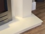 acantha-tuscon-sahara-beige-marble-fireplace-with-downlights-colorado-bio-ethanol-fire-in-brushed-steel-48-inch