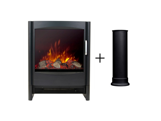 sureflame-keston-electric-stove-in-black-with-straight-stove-pipe