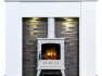 acantha-montara-in-white-marble-with-downlights-aviemore-electric-stove-in-white-54-inch