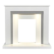 acantha-dallas-white-grey-marble-fireplace-with-downlights-42-inch