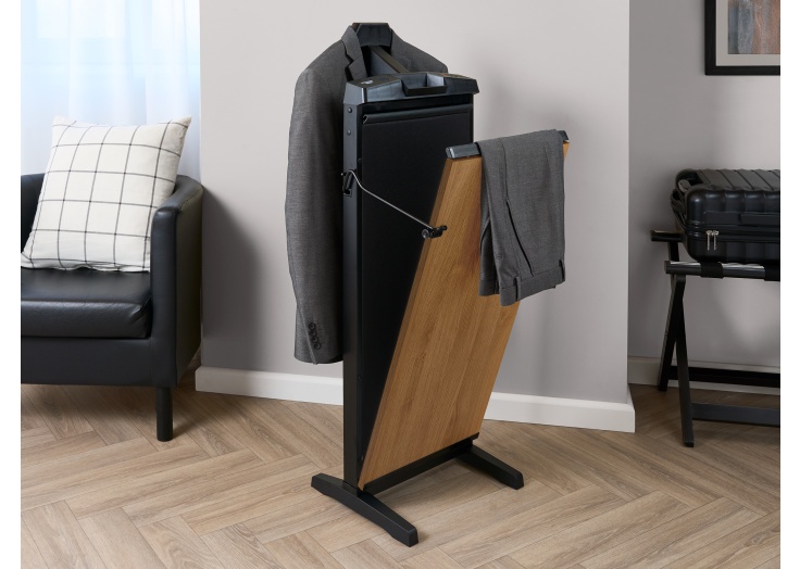 Corby 7700 Trouser Press in Natural Lancaster Oak - UK Plug