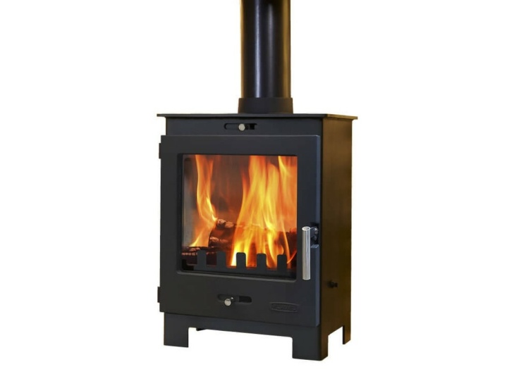The Arundel Multifuel Stove in Black by Flavel | Fireplace World