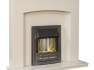 acantha-tuscon-sahara-beige-marble-fireplace-with-downlights-helios-electric-fire-in-brushed-steel-48-inch