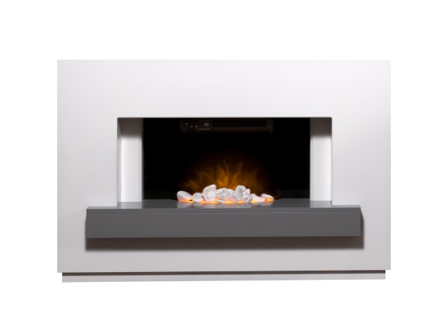 adam-sambro-fireplace-suite-in-pure-white-with-grey-shelf-46-inch