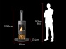 oko-s7-bio-ethanol-panoramic-stove-with-tall-angled-metal-stove-pipe-honed-black-granite-truncated-hearth