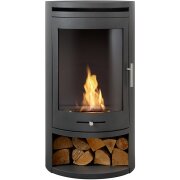 oko-s5-bio-ethanol-cylinder-stove-with-log-storage-in-charcoal-grey