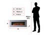 sureflame-wm-9505-electric-wall-mounted-fire-with-remote-in-grey-42-inch