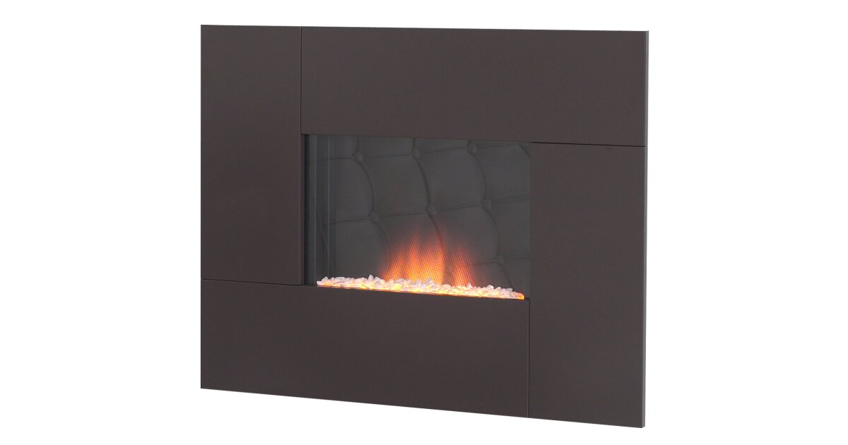 Adam Nexus Wood Electric Fire Chocolate Brown Fireplace World