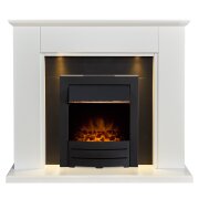 adam-eltham-fireplace-in-pure-white-black-with-downlights-colorado-black-electric-fire-45-inch