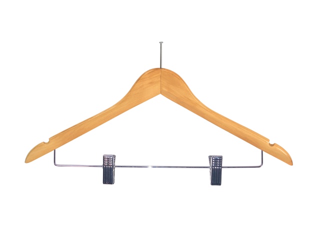 corby-burlington-guest-hanger-in-light-wood-with-clips-security-pin